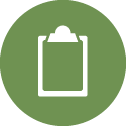 icon of a clipboard